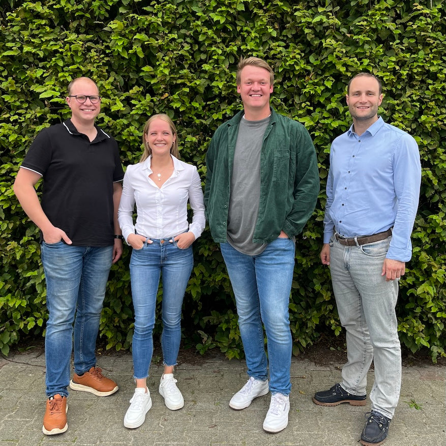 Juniorenvorstand: Dennis Ehlers, Friederike von Falkenhayn, Jan Hinrichs, Jan zu Jeddeloh (v.l.n.r.)